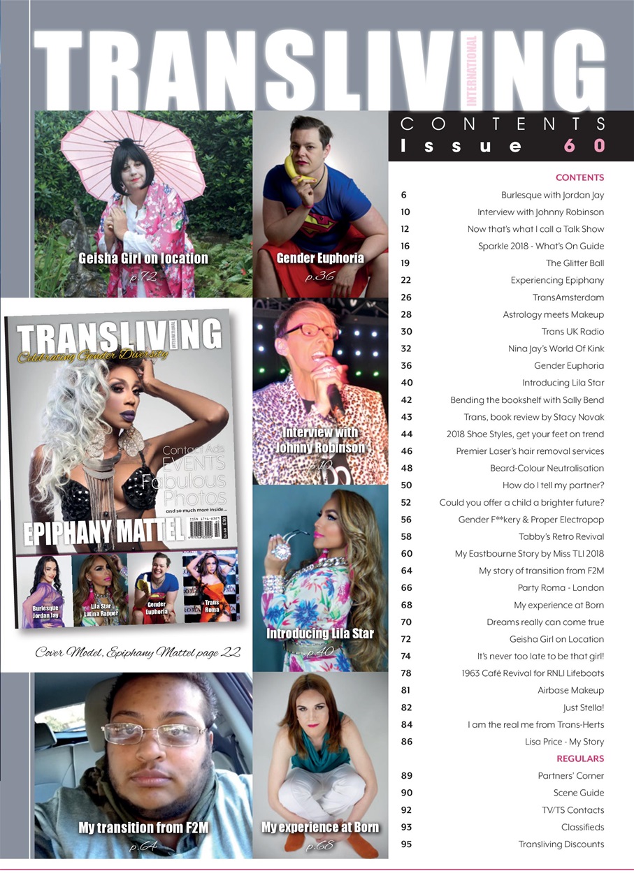 Transliving Magazine Preview Pages