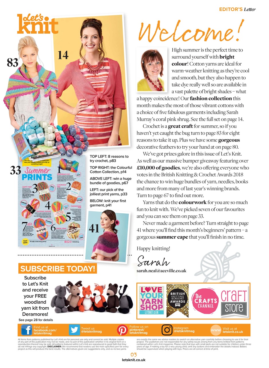 Let's Knit Preview Pages