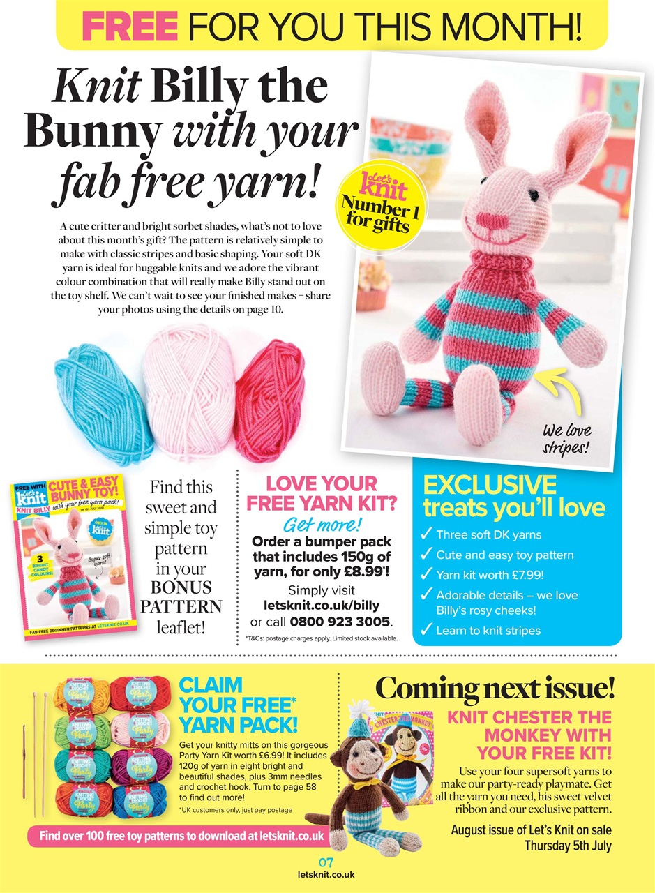 Let's Knit Preview Pages