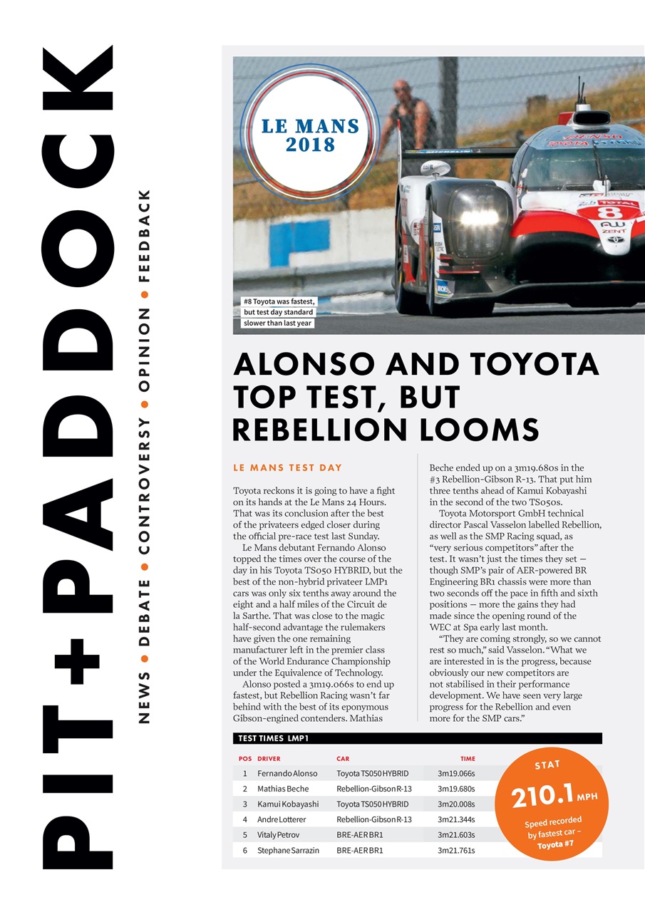 Autosport Preview Pages