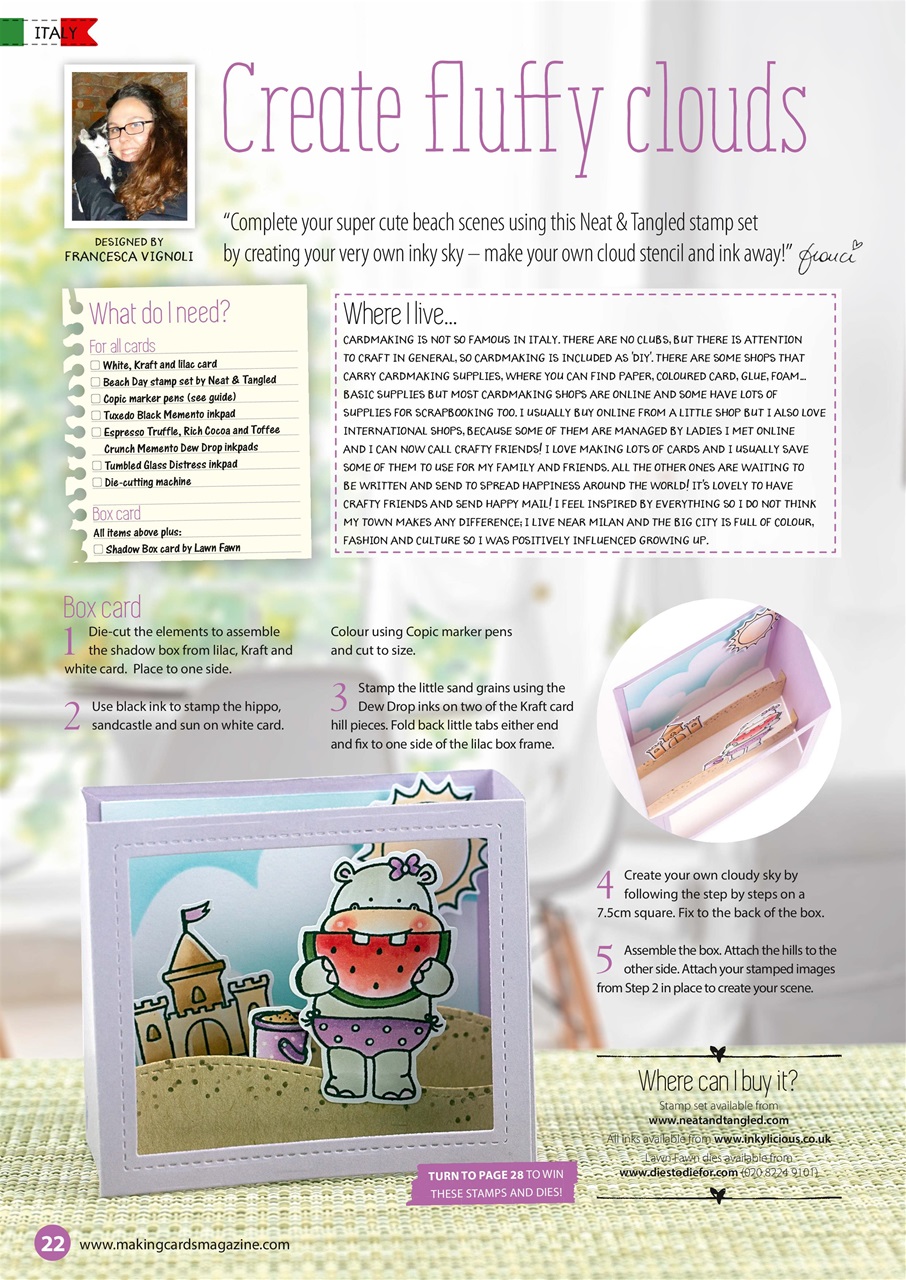 Making Cards & Papercraft Preview Pages