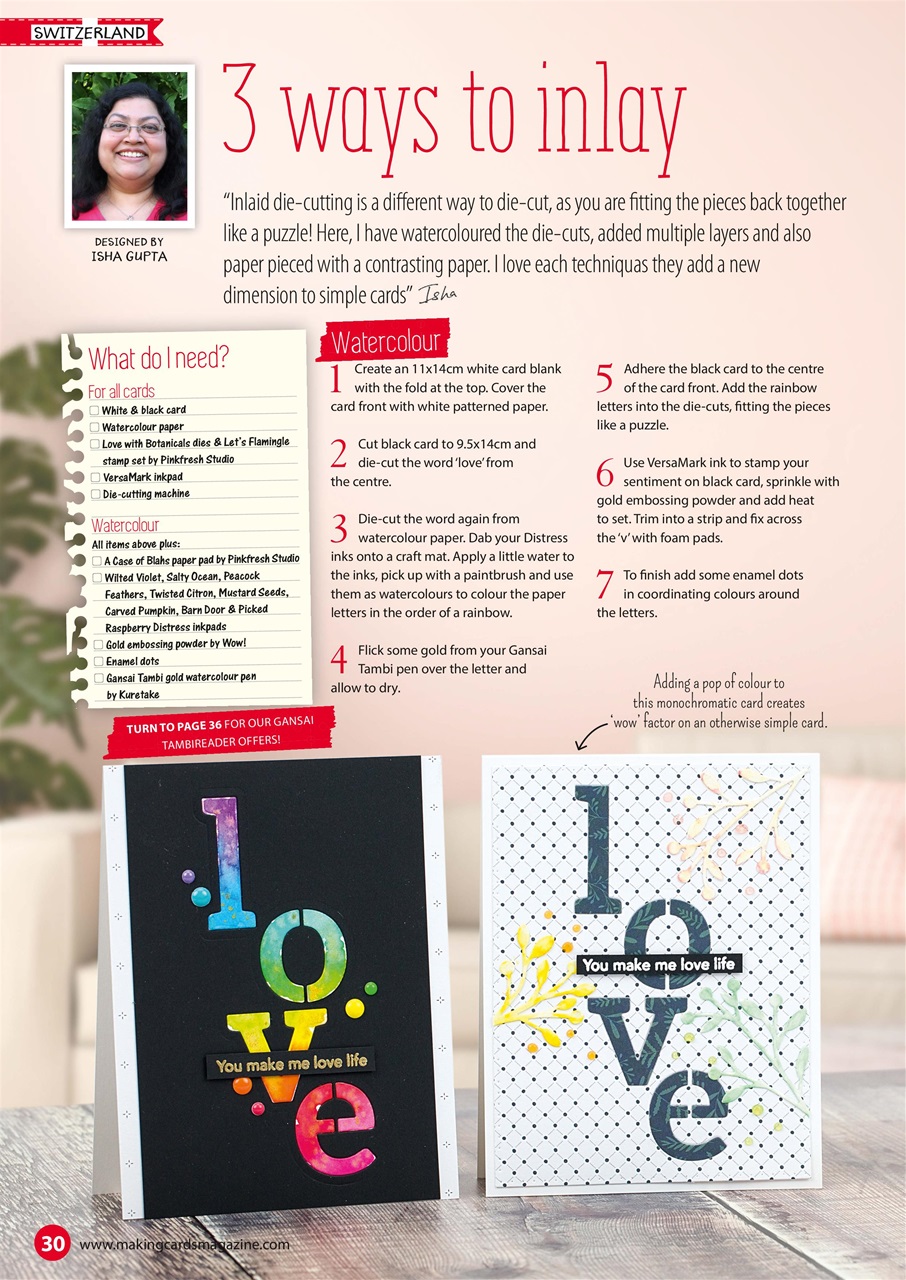 Making Cards & Papercraft Preview Pages