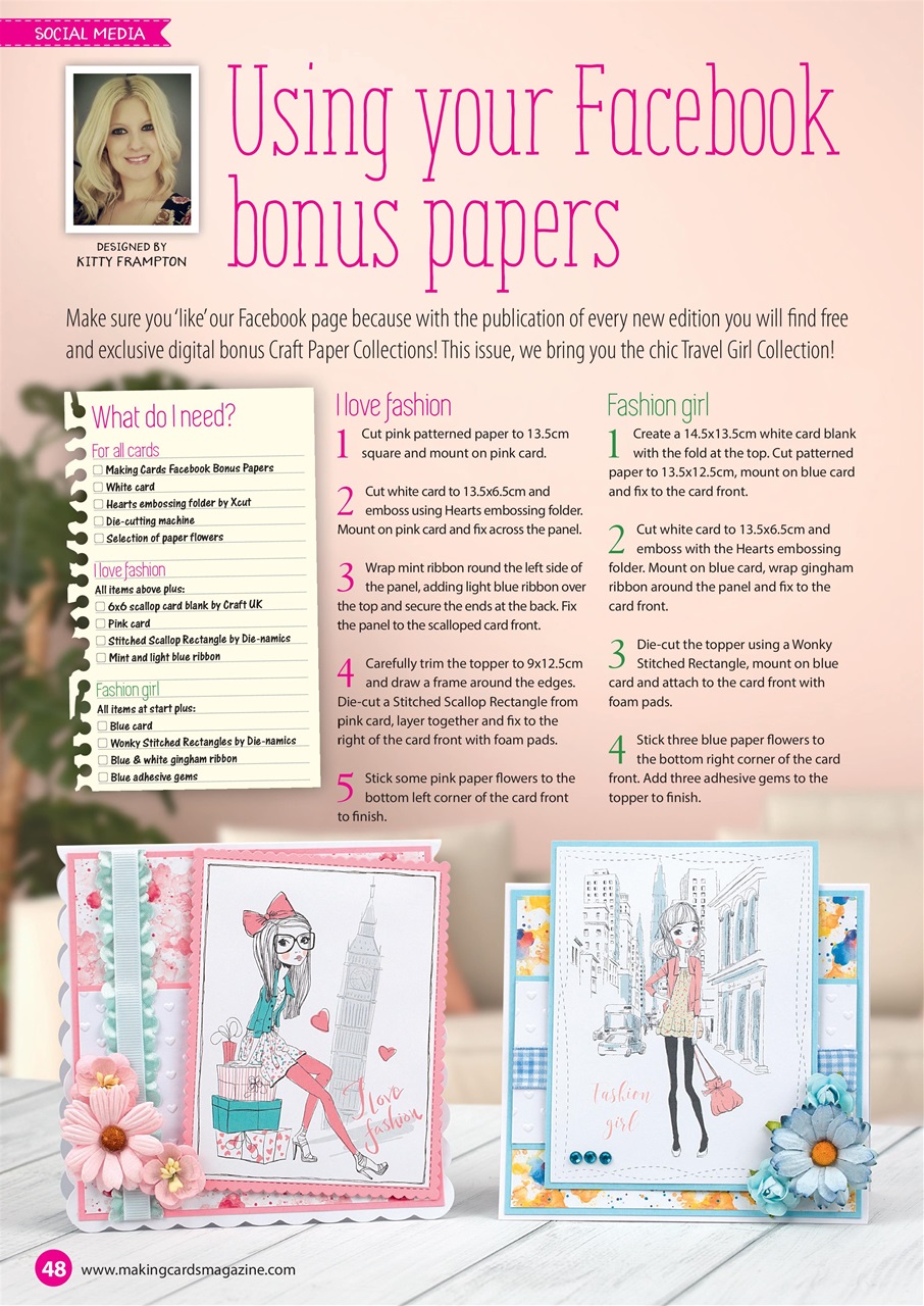 Making Cards & Papercraft Preview Pages