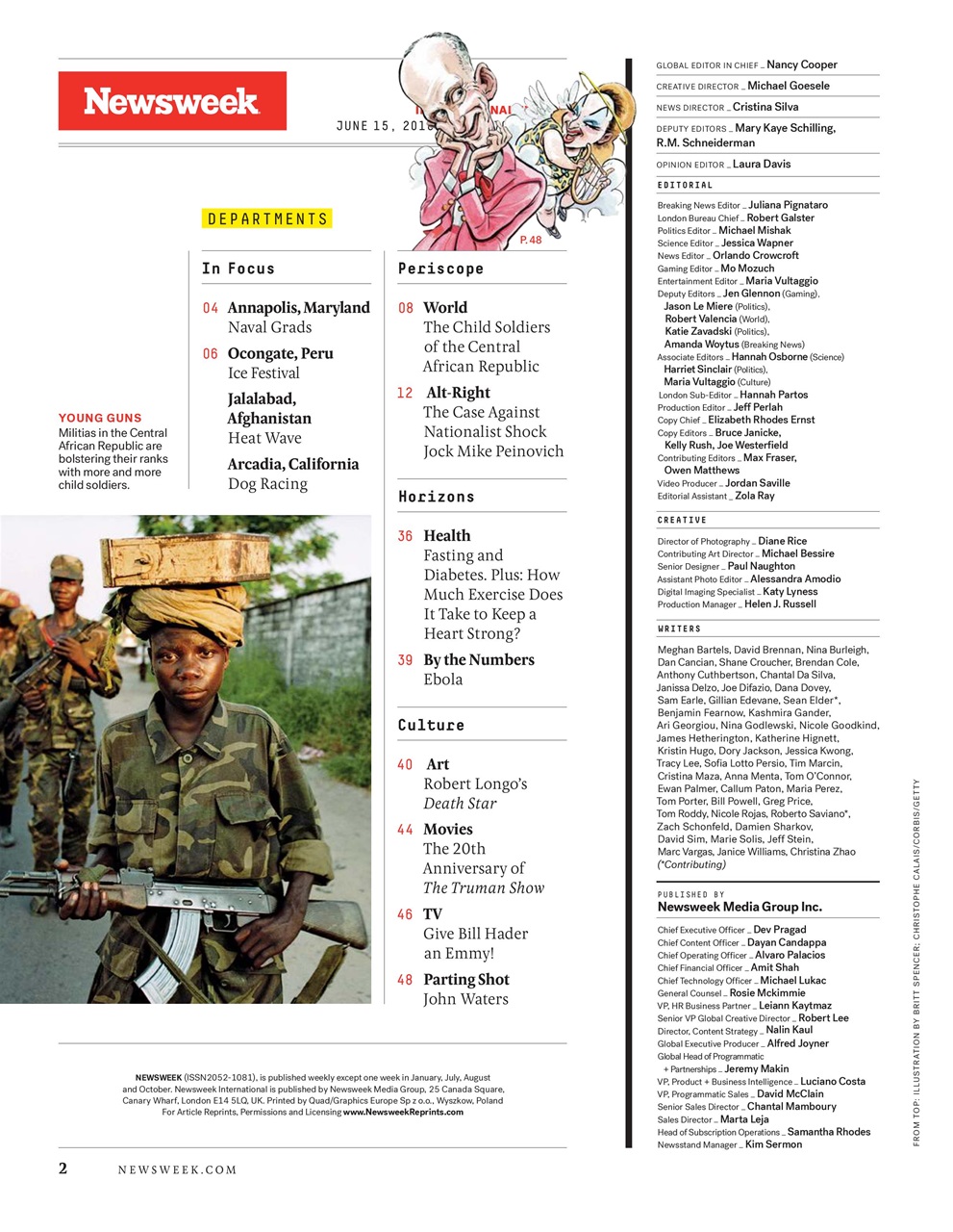 Newsweek International Preview Pages