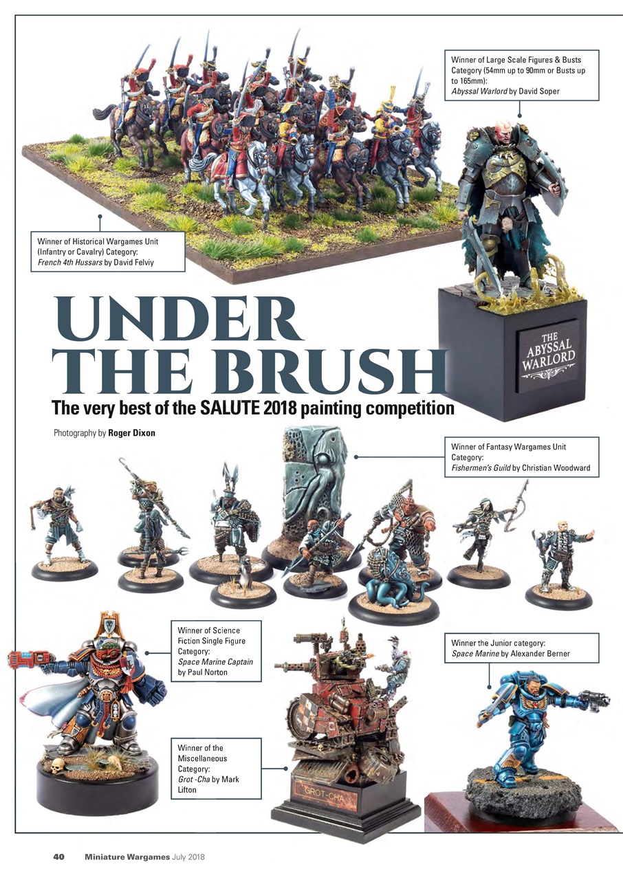 Miniature Wargames Preview Pages