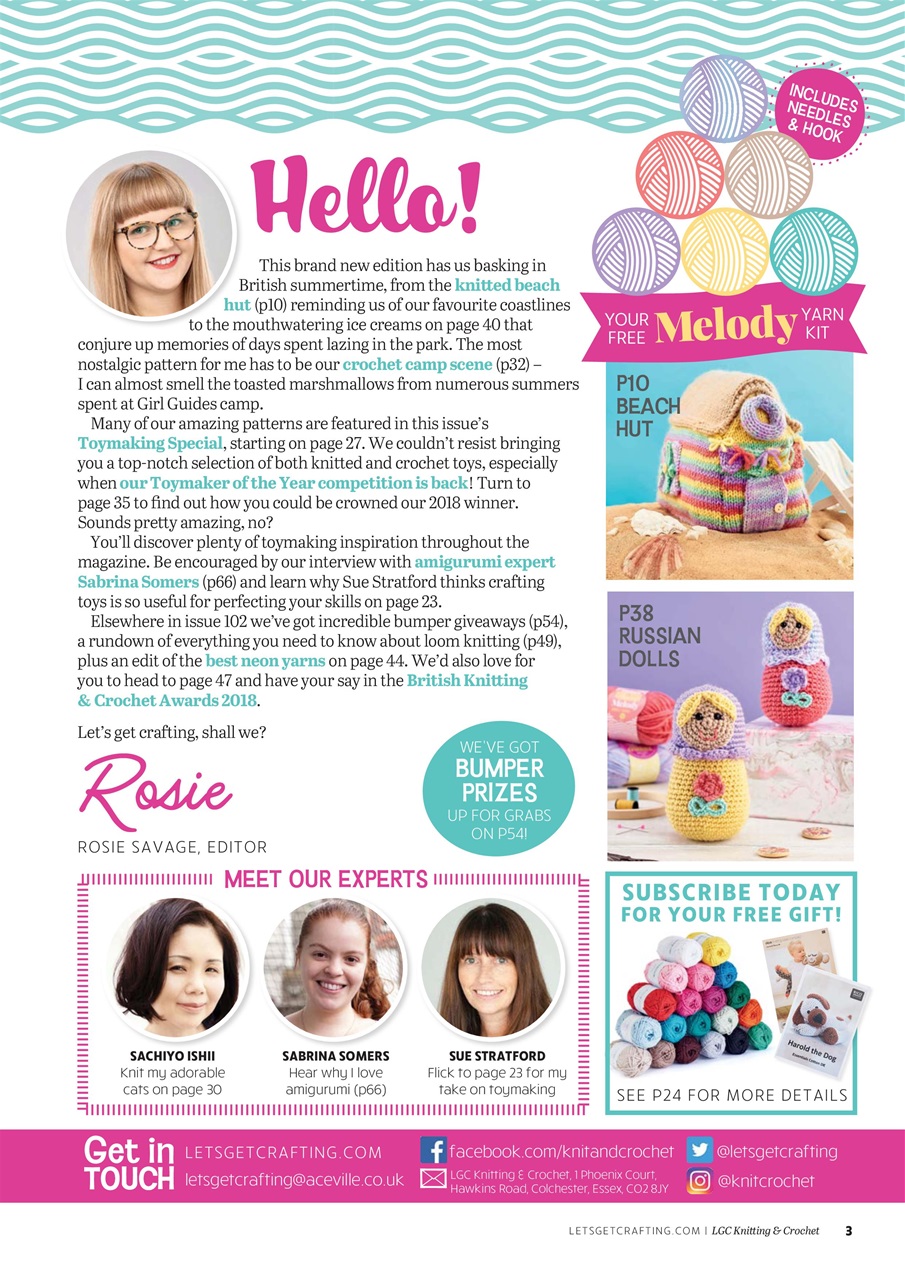 Let's Get Crafting Preview Pages