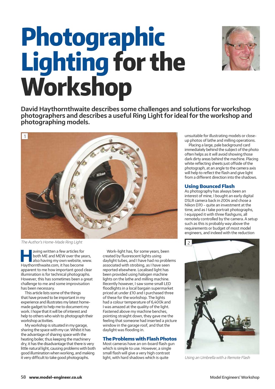 Model Engineer & Workshop Magazine Preview Pages