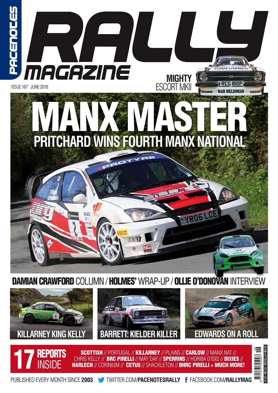 Pacenotes Rally magazine Preview Pages
