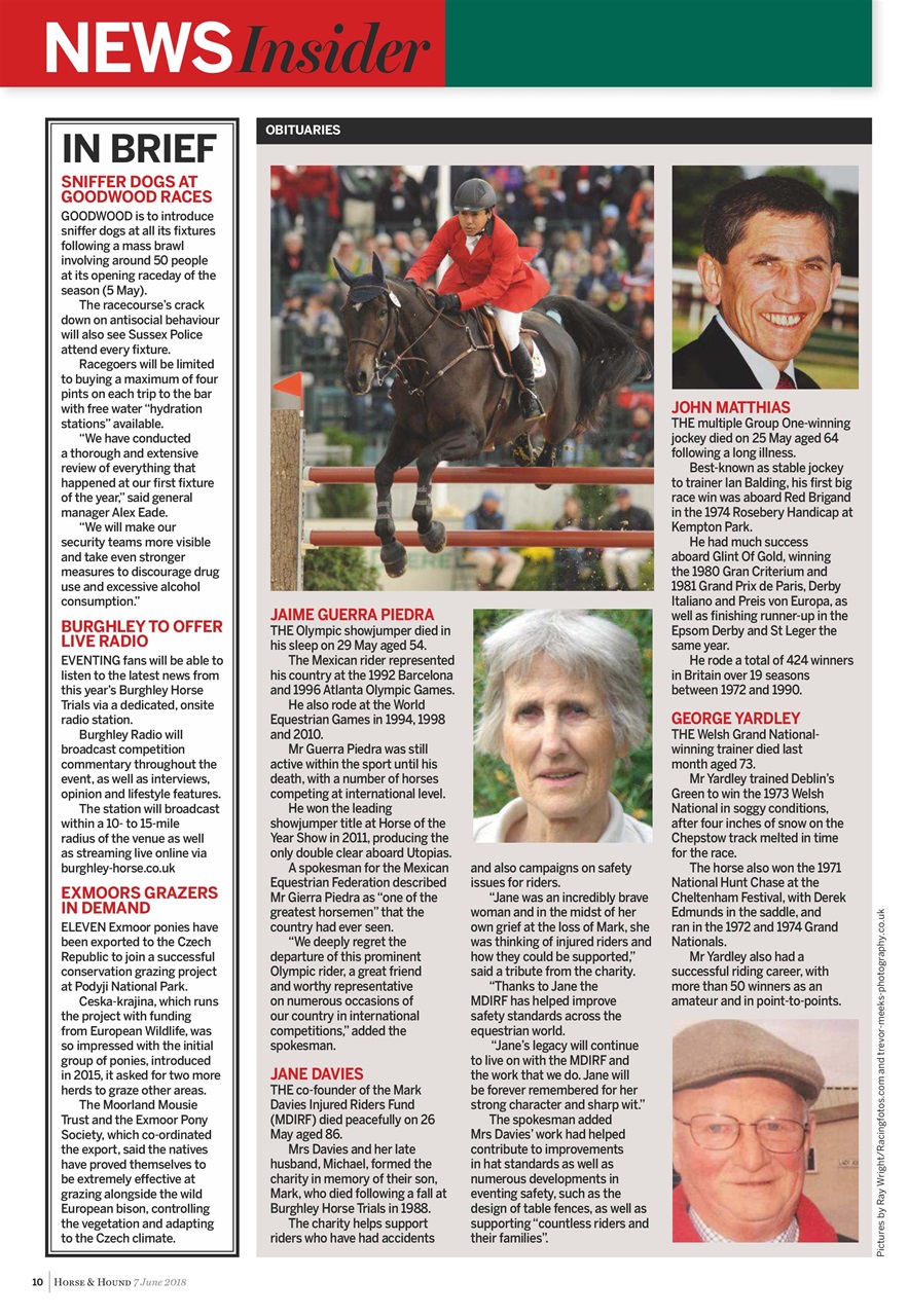 Horse & Hound Preview Pages