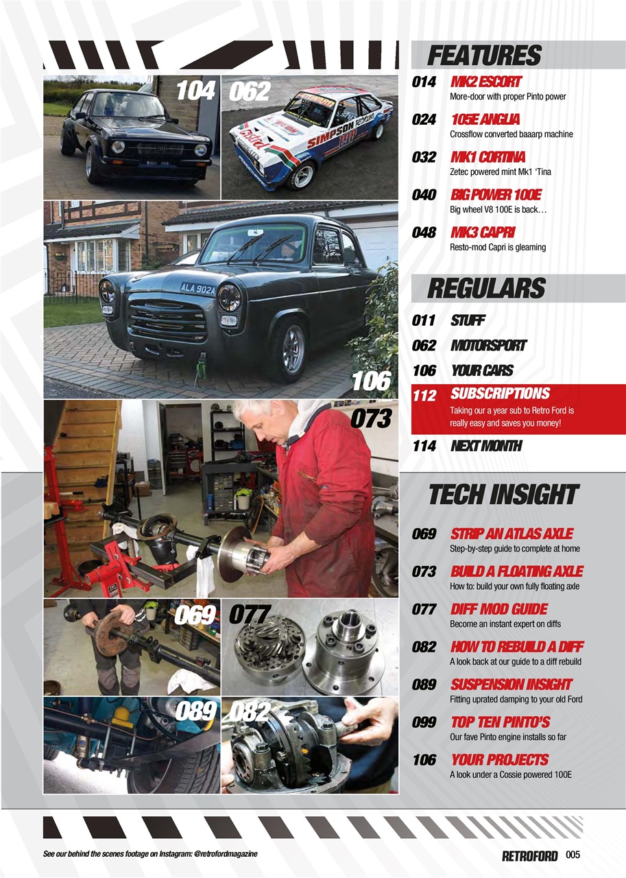 Retro Ford Preview Pages
