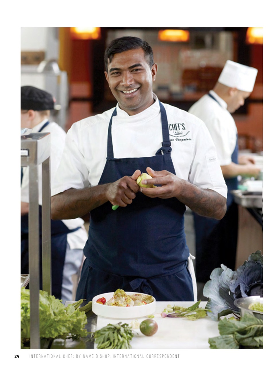 Chef & Restaurant Magazine Preview Pages