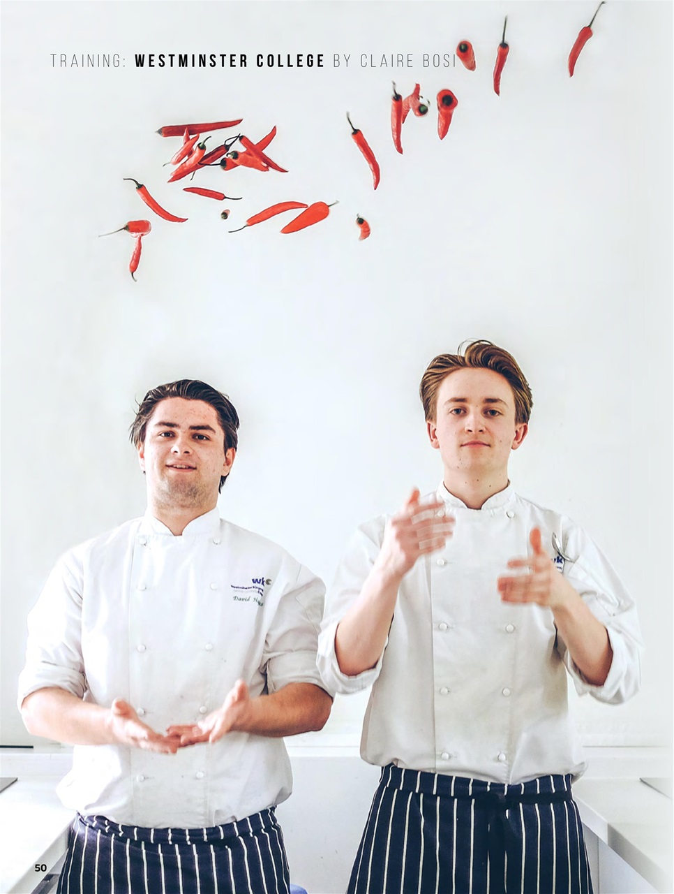 Chef & Restaurant Magazine Preview Pages