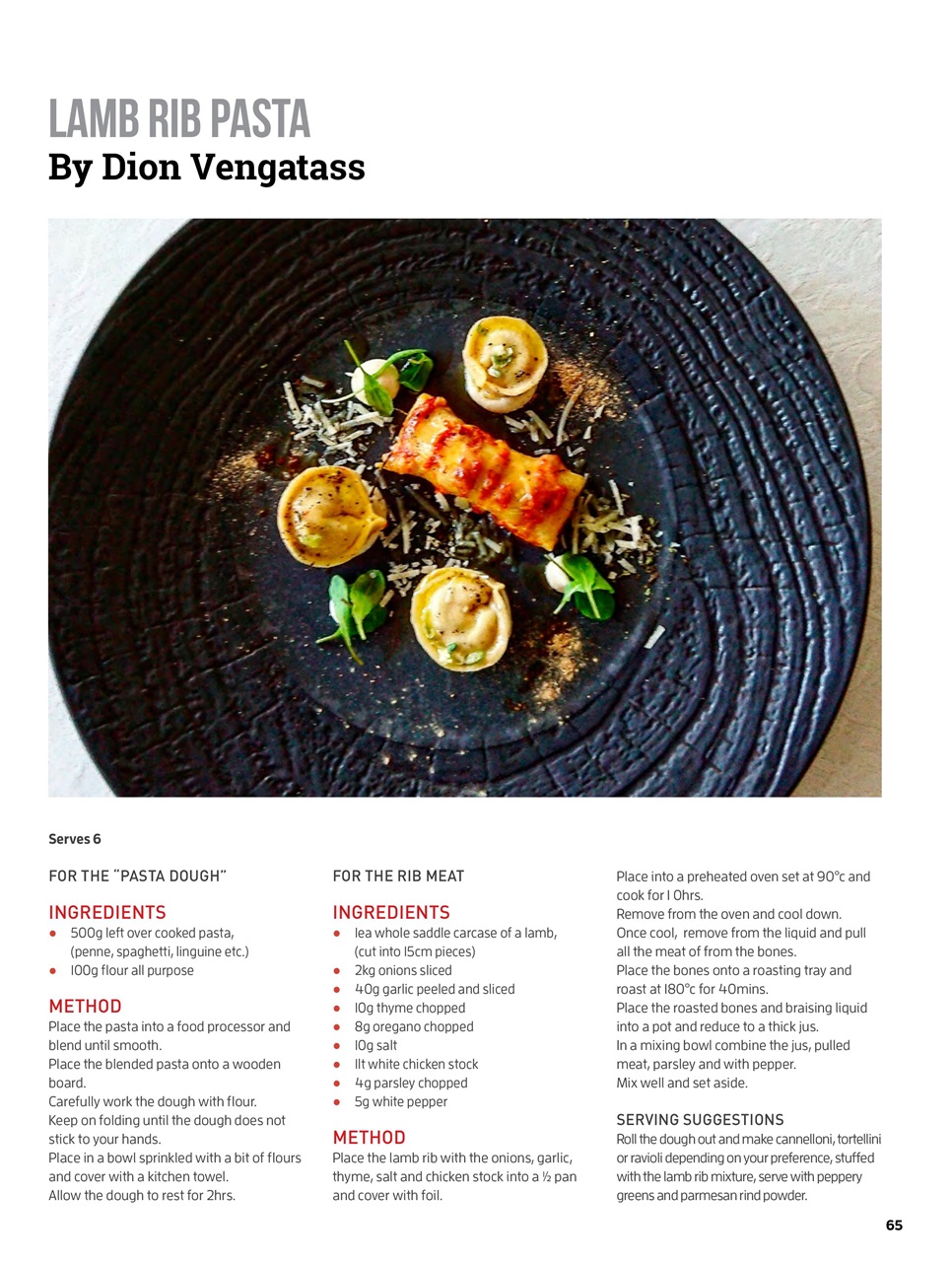Chef & Restaurant Magazine Preview Pages
