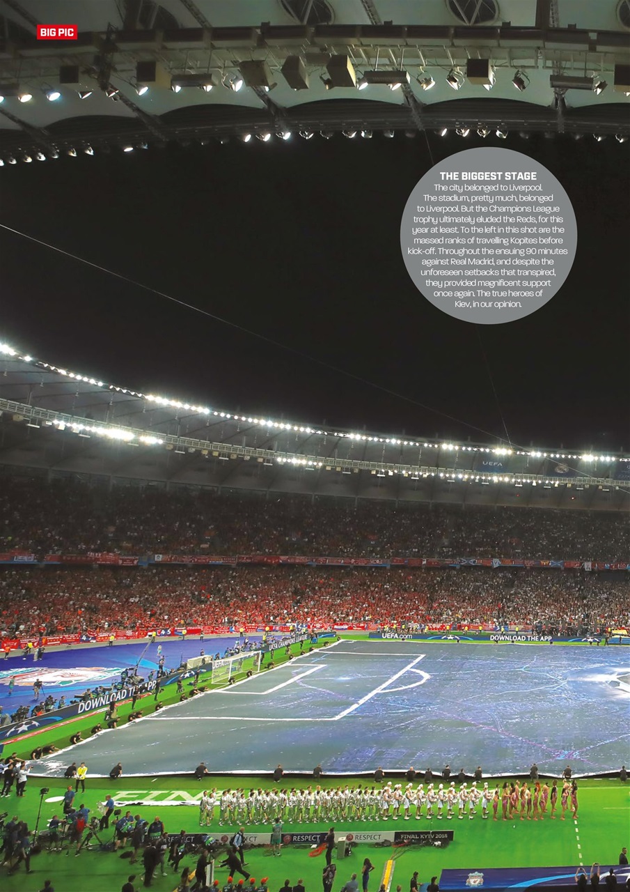 Liverpool FC Magazine Preview Pages