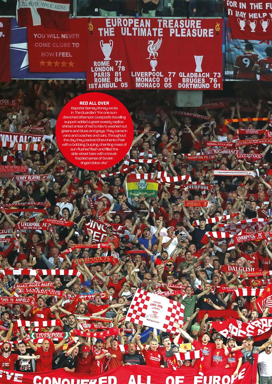 Liverpool FC Magazine Preview Pages
