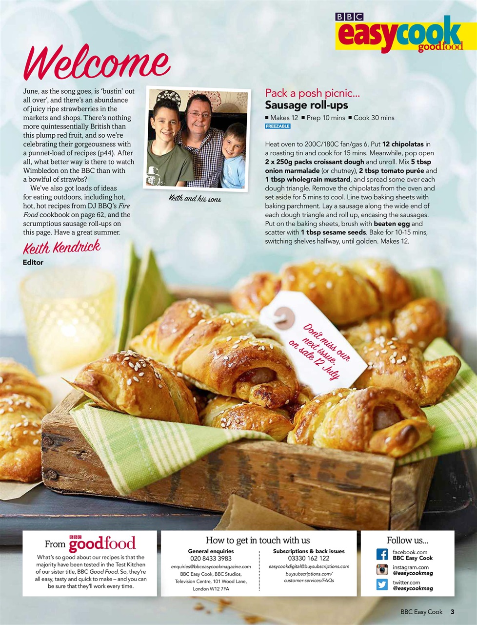 Easy Cook Magazine Preview Pages