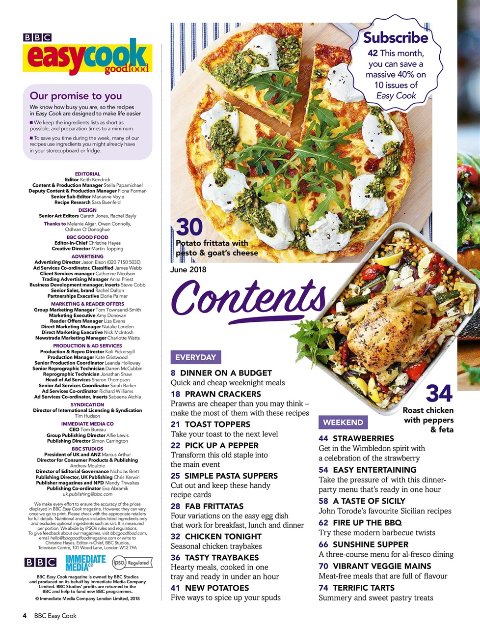 Easy Cook Magazine Preview Pages