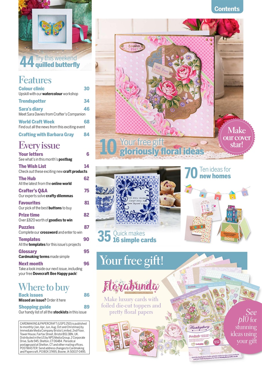 Cardmaking & Papercraft Preview Pages