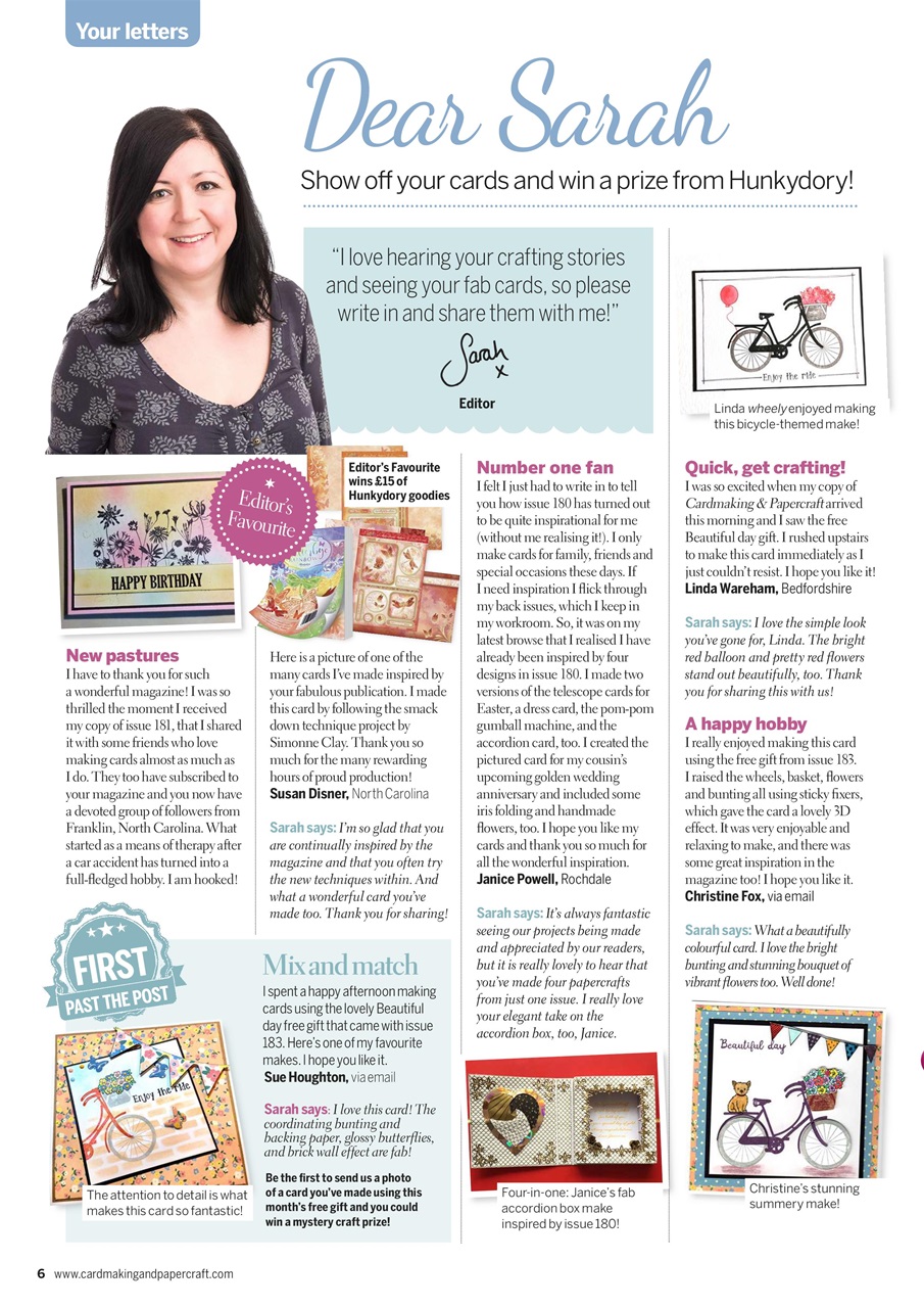 Cardmaking & Papercraft Preview Pages