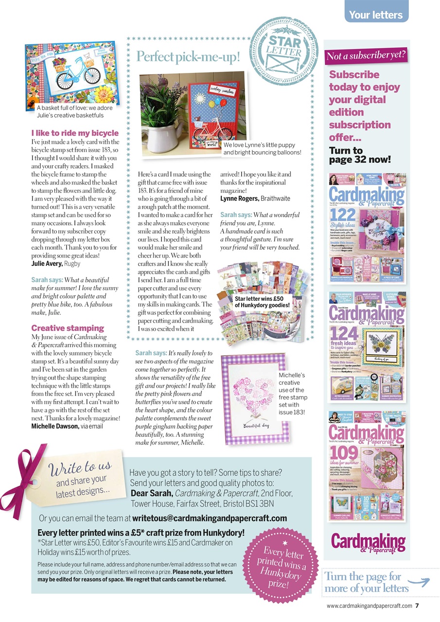 Cardmaking & Papercraft Preview Pages