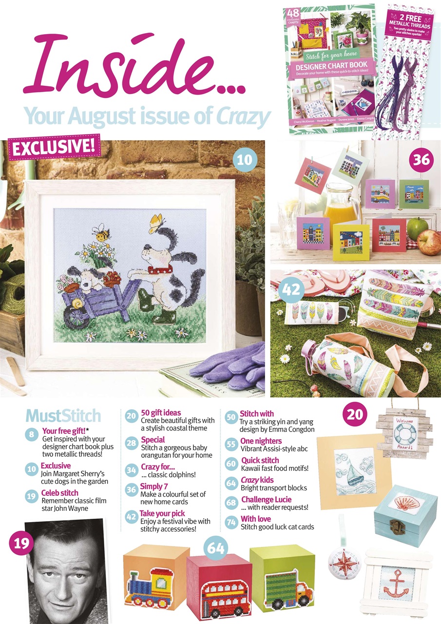 Cross Stitch Crazy Preview Pages