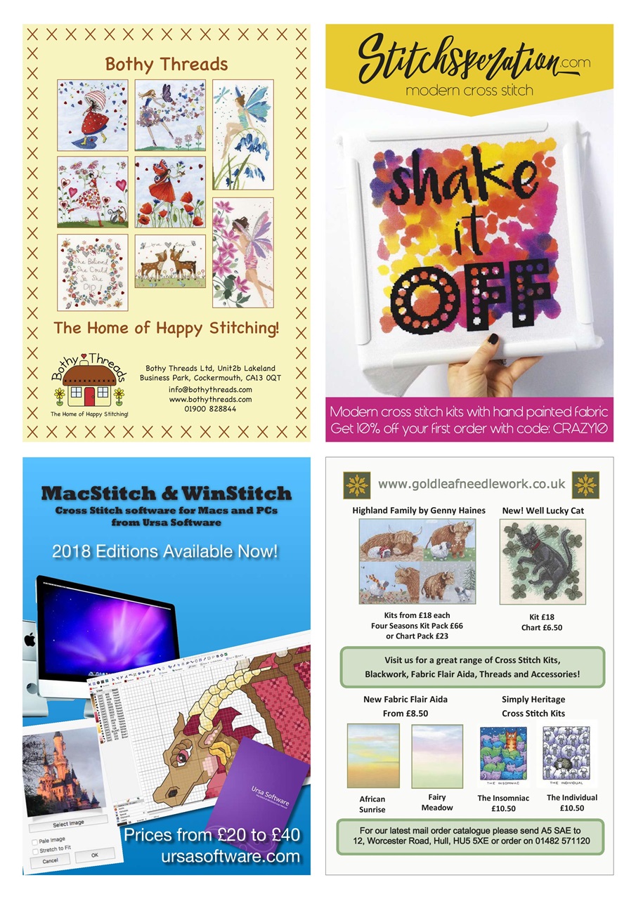 Cross Stitch Crazy Preview Pages