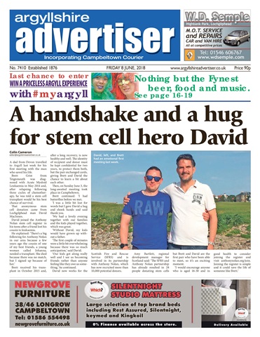 Argyllshire Advertiser issue 8th June