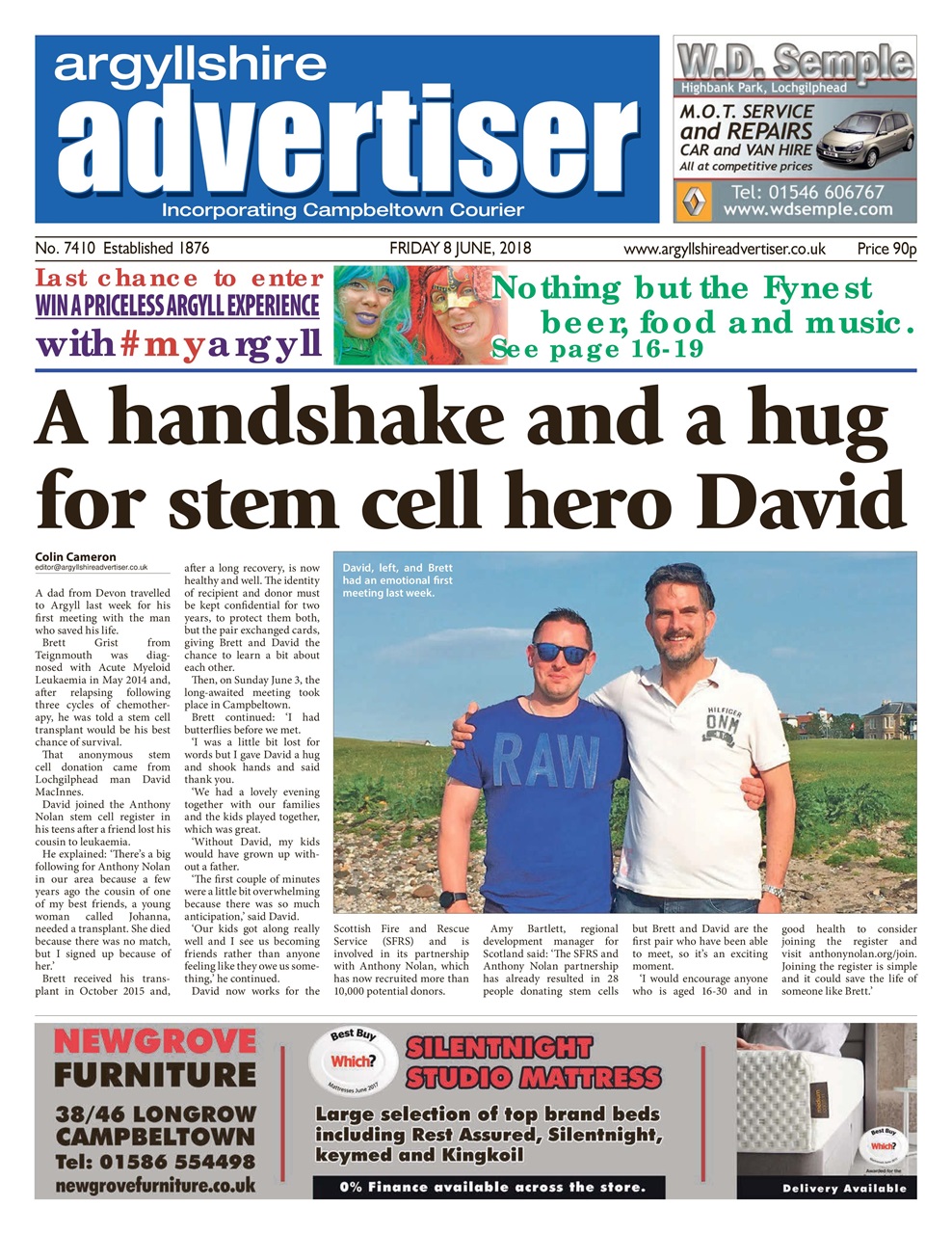 Argyllshire Advertiser Preview Pages