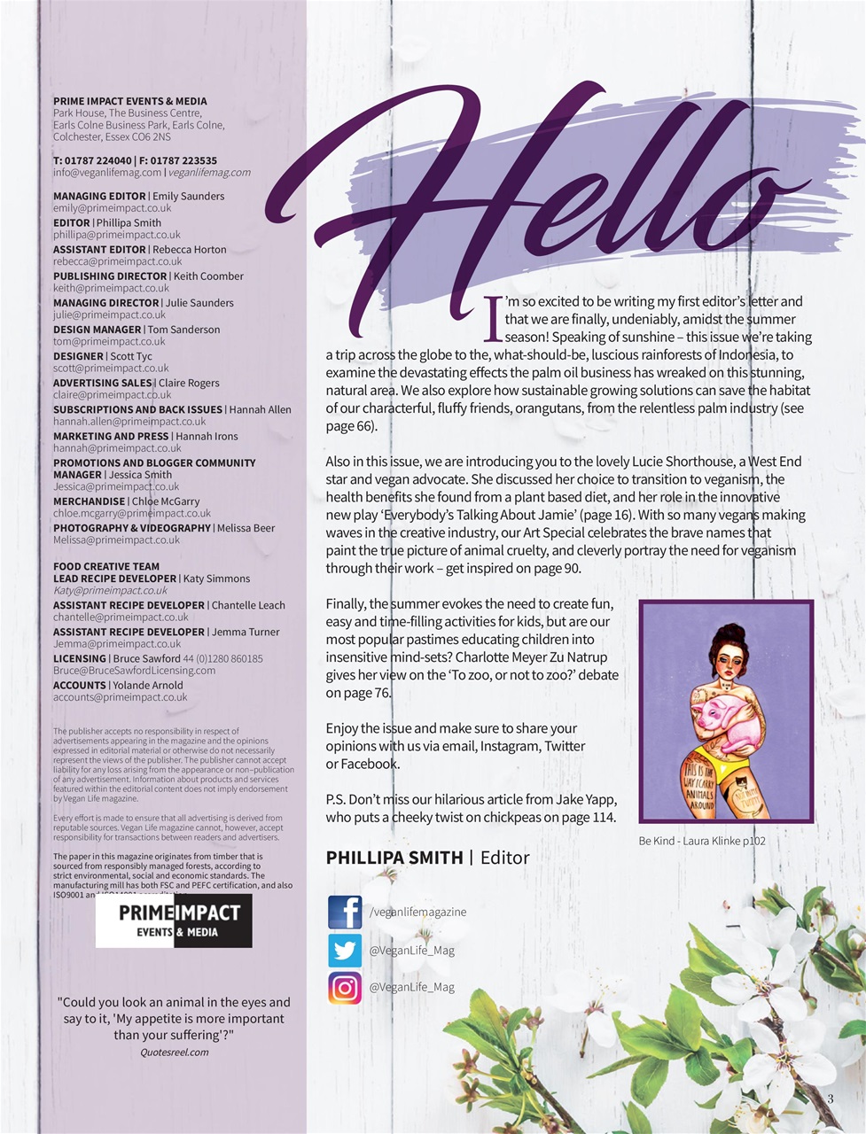 Vegan Life Preview Pages