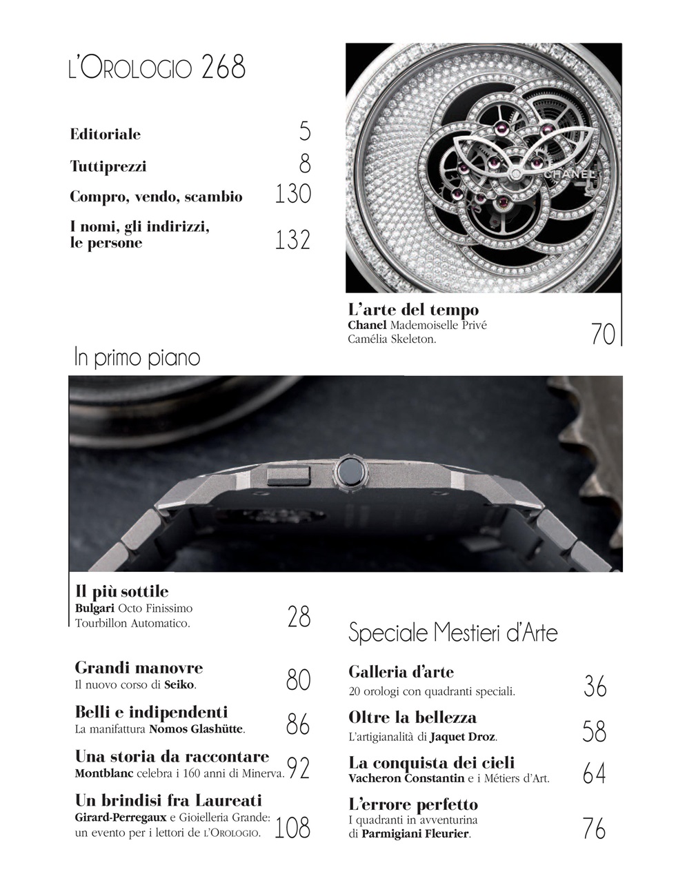L'Orologio Preview Pages