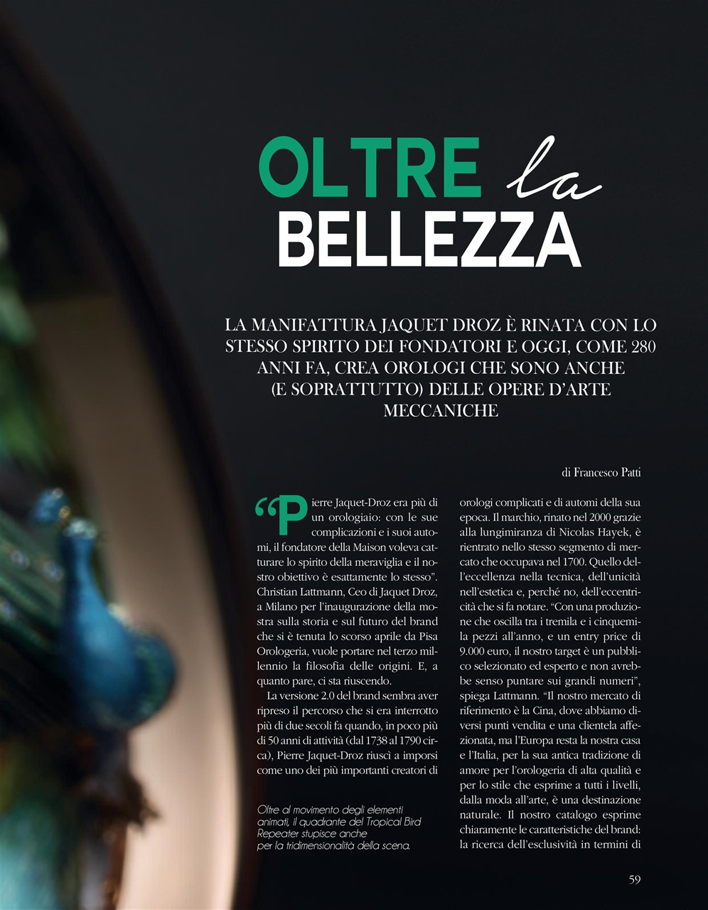 L'Orologio Preview Pages