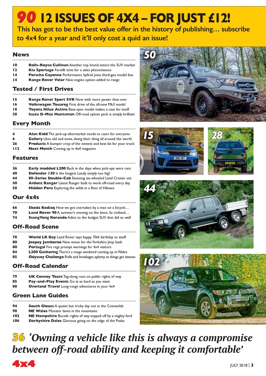 Overlander 4X4 Preview Pages
