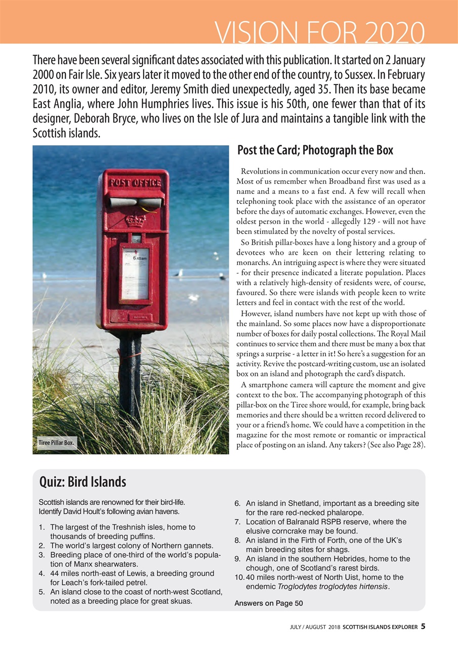 Scottish Islands Explorer Preview Pages
