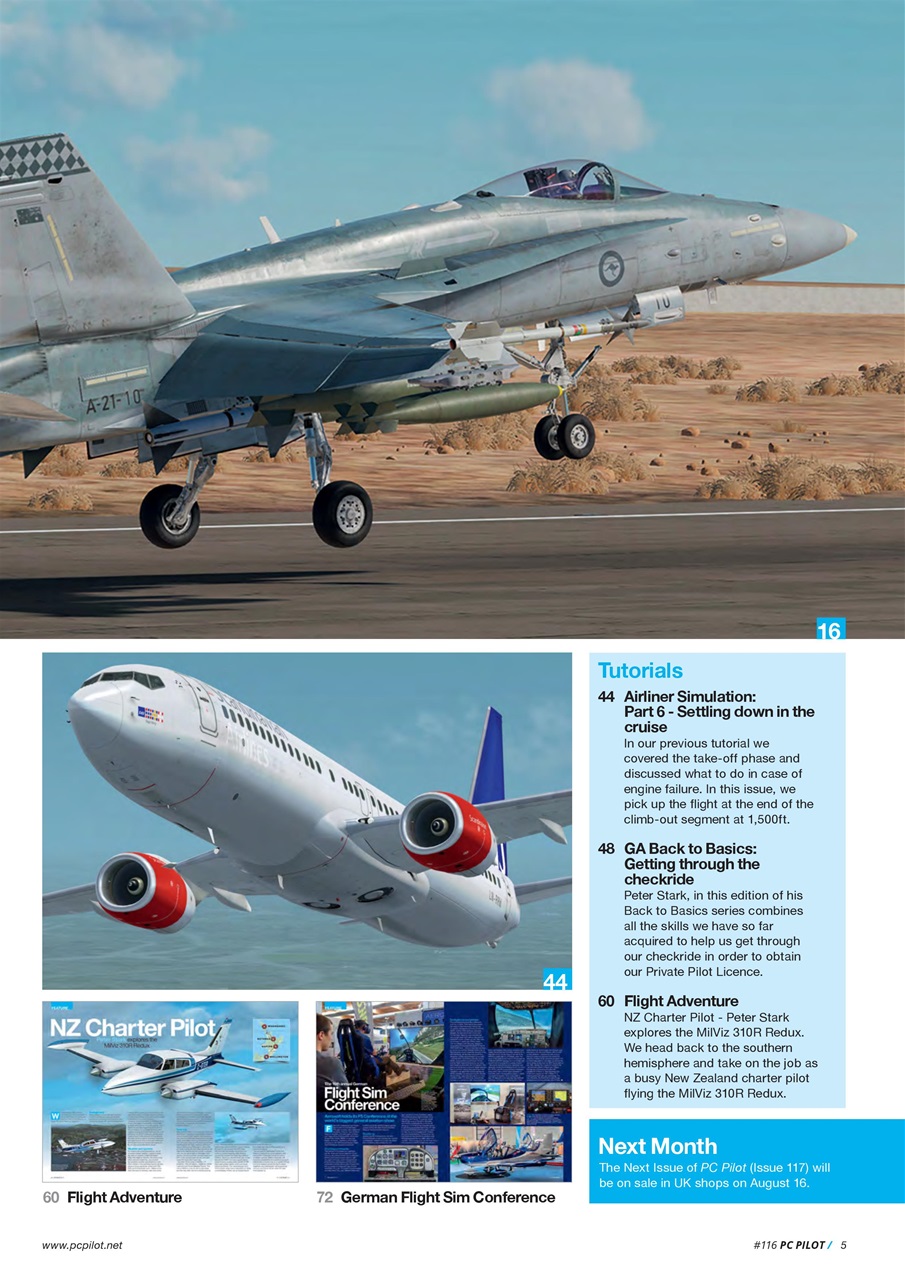 PC Pilot Preview Pages