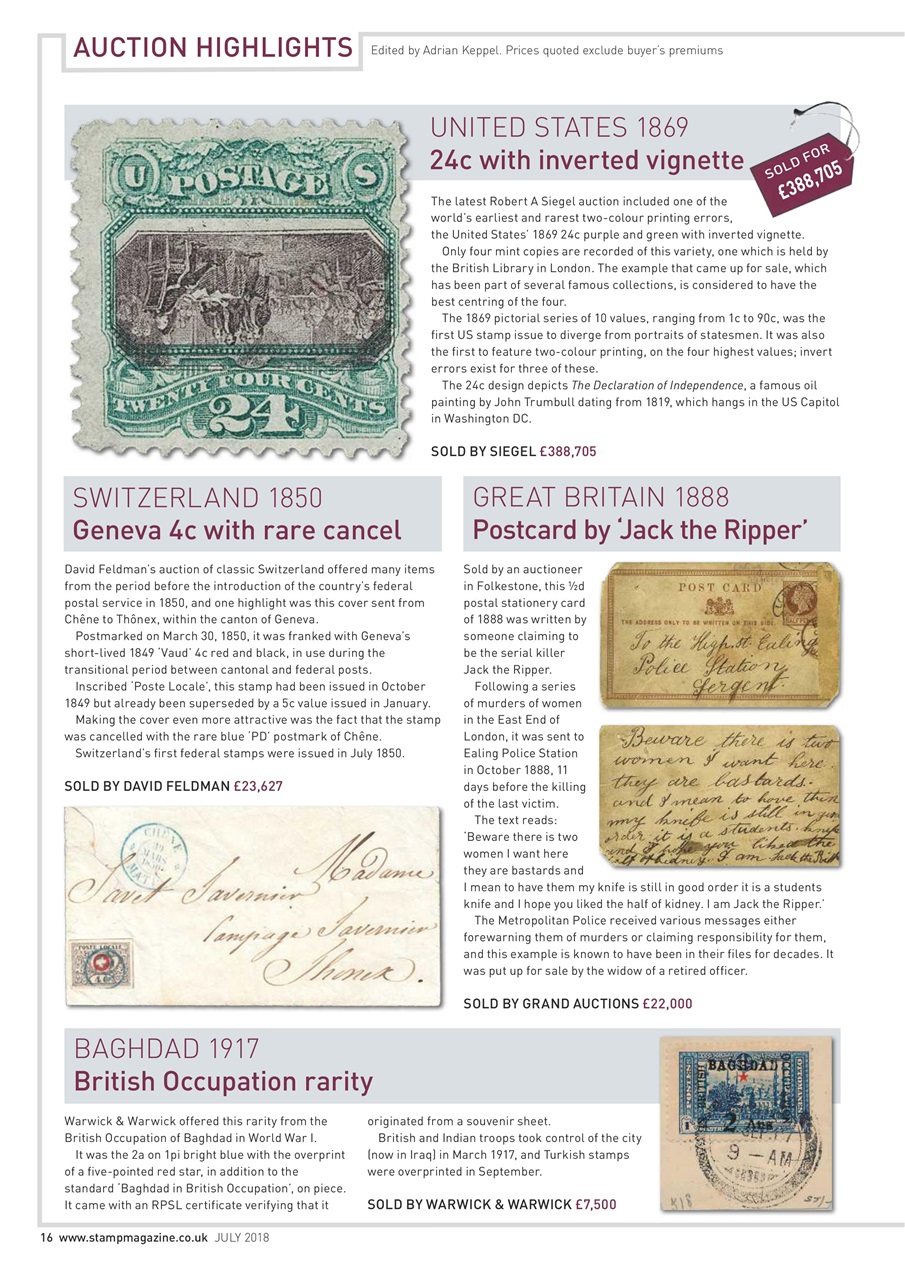 Stamp Magazine Preview Pages