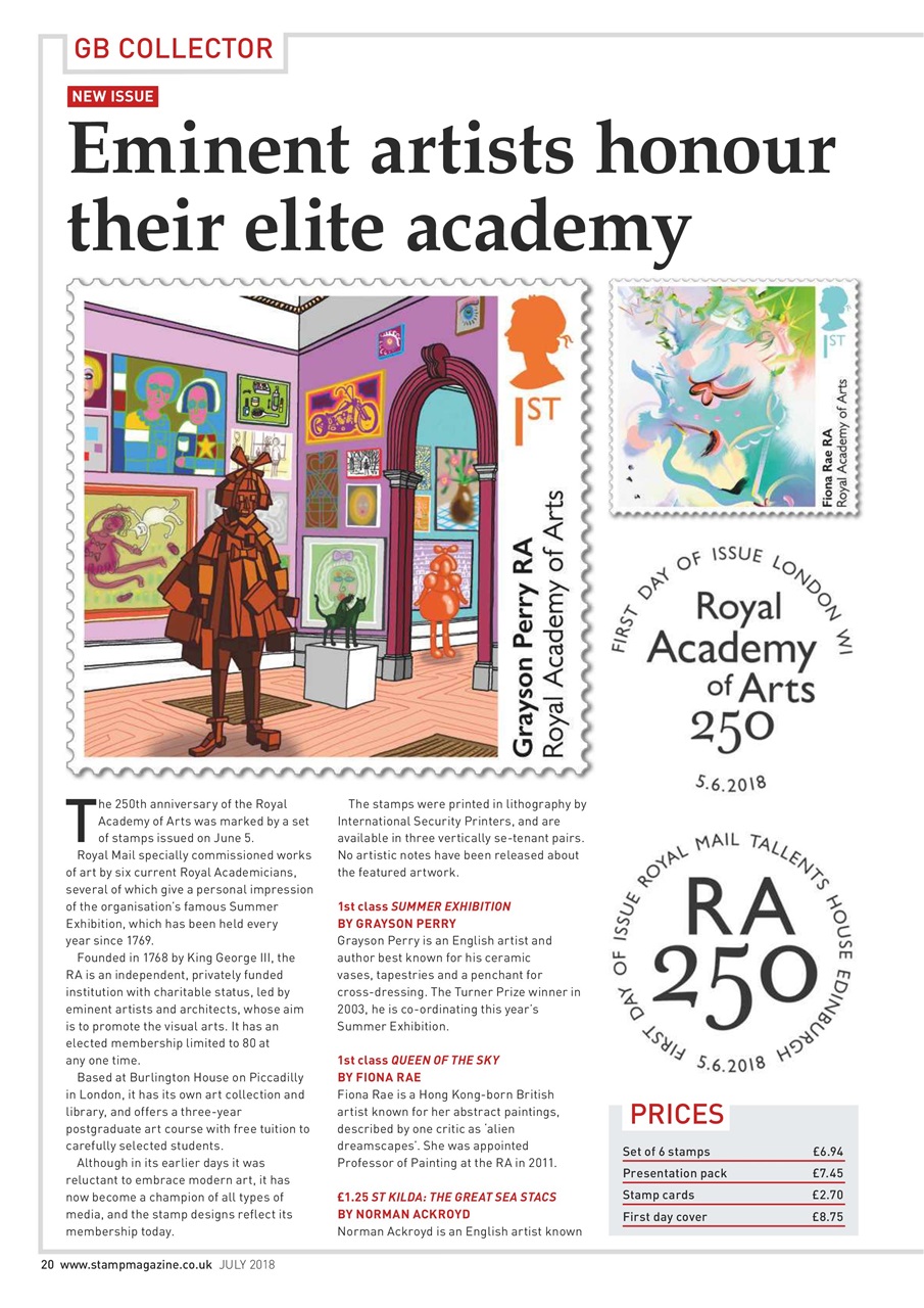 Stamp Magazine Preview Pages