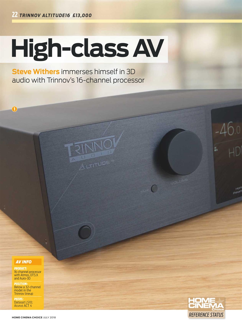 Home Cinema Choice Preview Pages