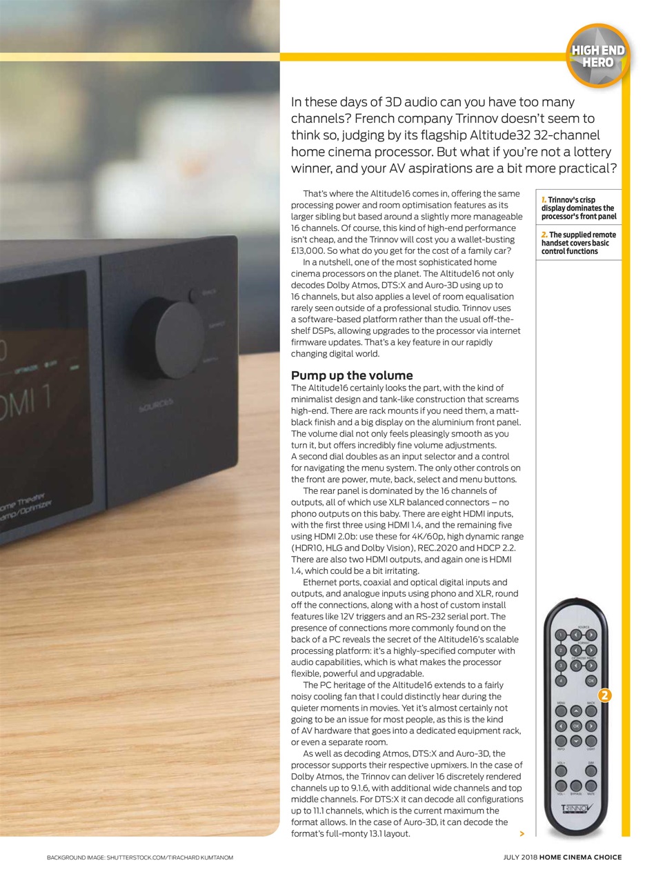 Home Cinema Choice Preview Pages