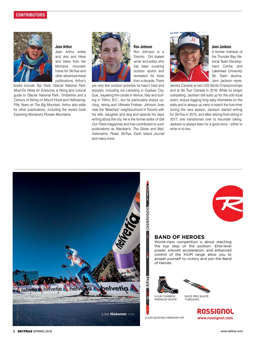 SkiTrax Preview Pages