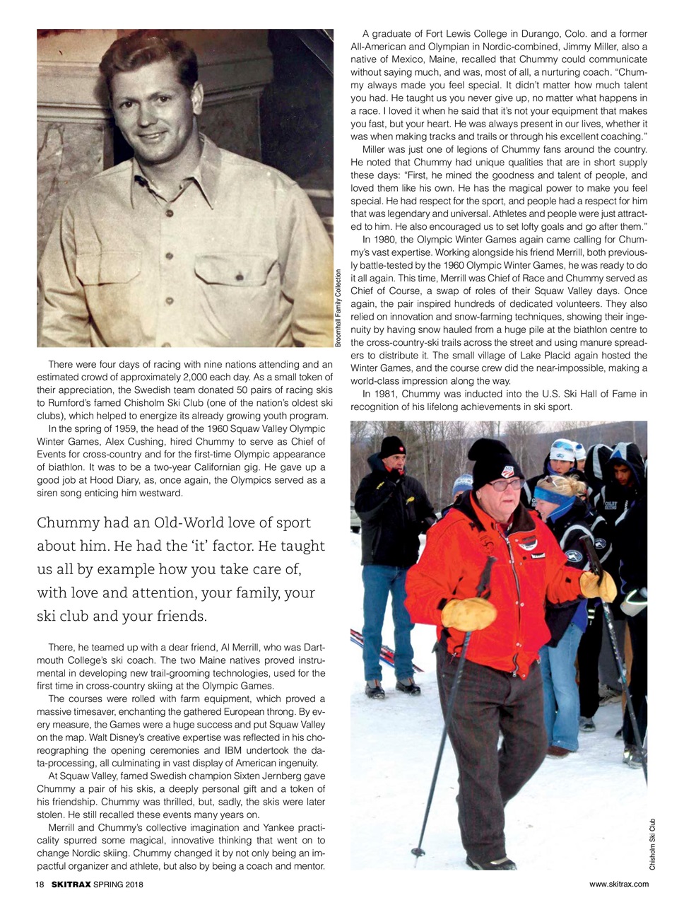 SkiTrax Preview Pages