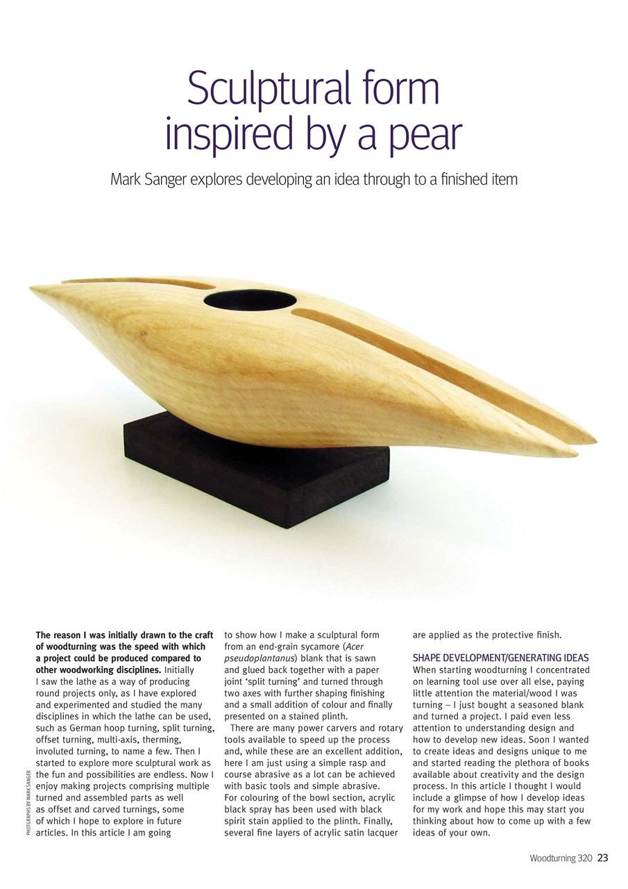 Woodturning Preview Pages