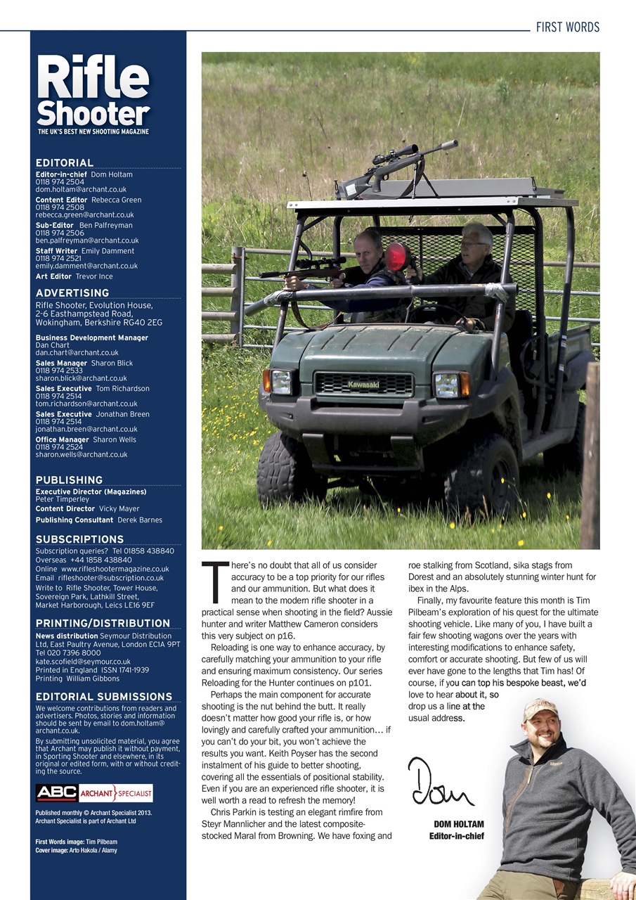 Rifle Shooter Preview Pages