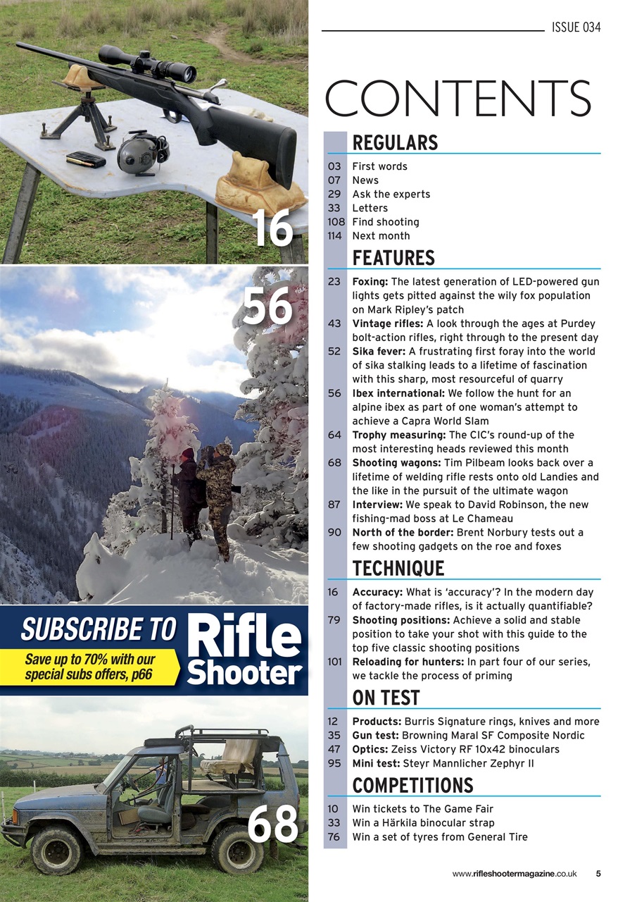 Rifle Shooter Preview Pages