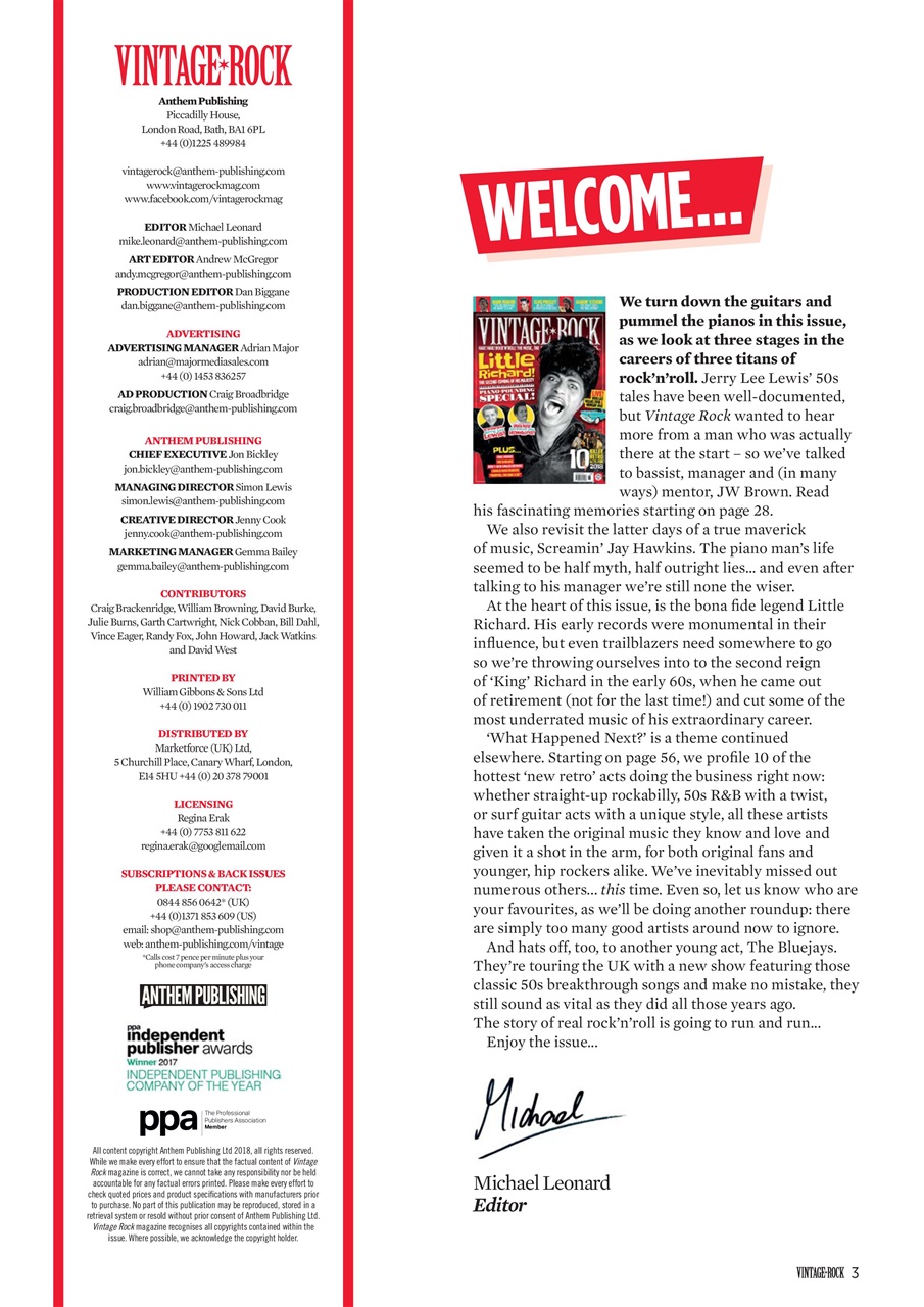Vintage Rock Preview Pages