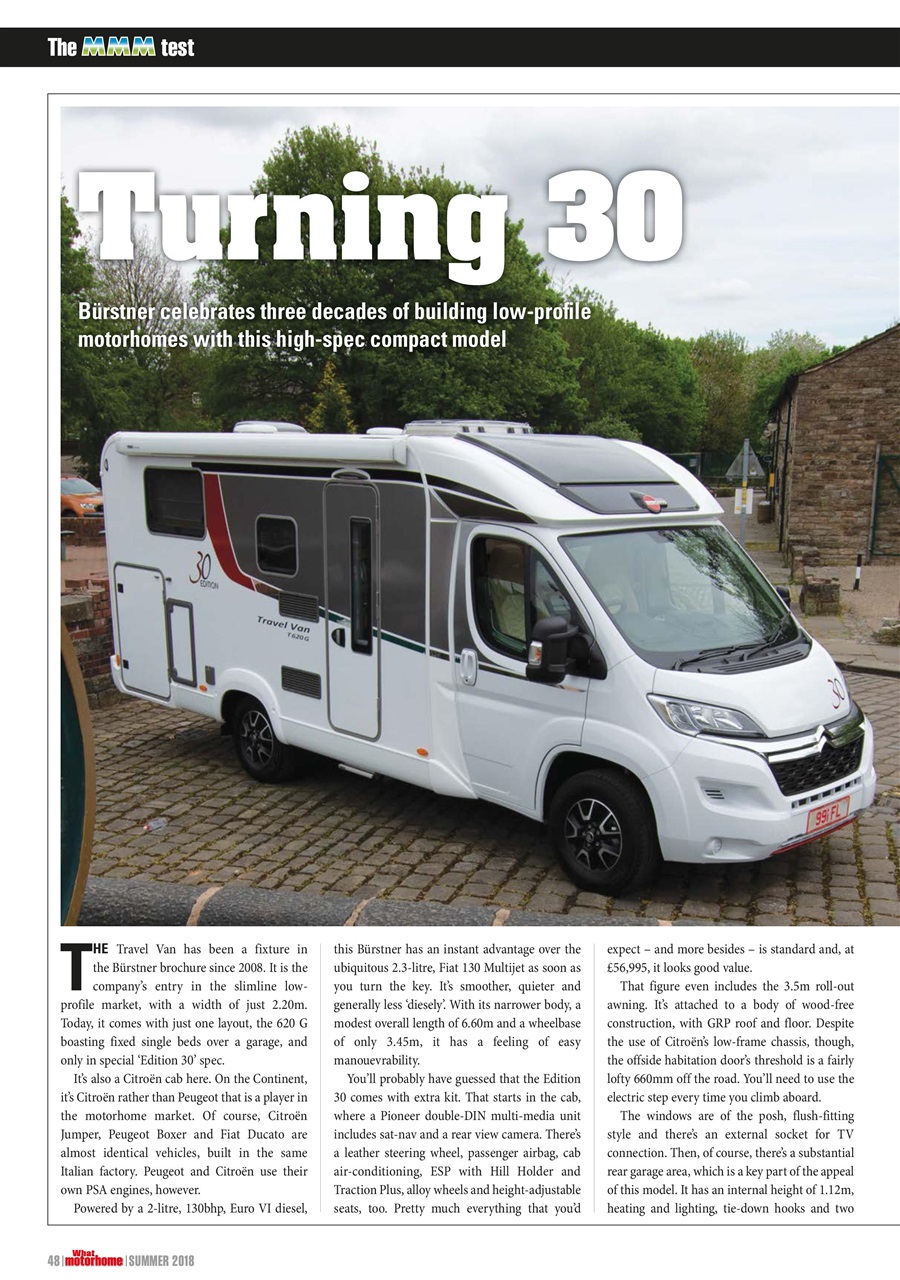 What Motorhome magazine Preview Pages