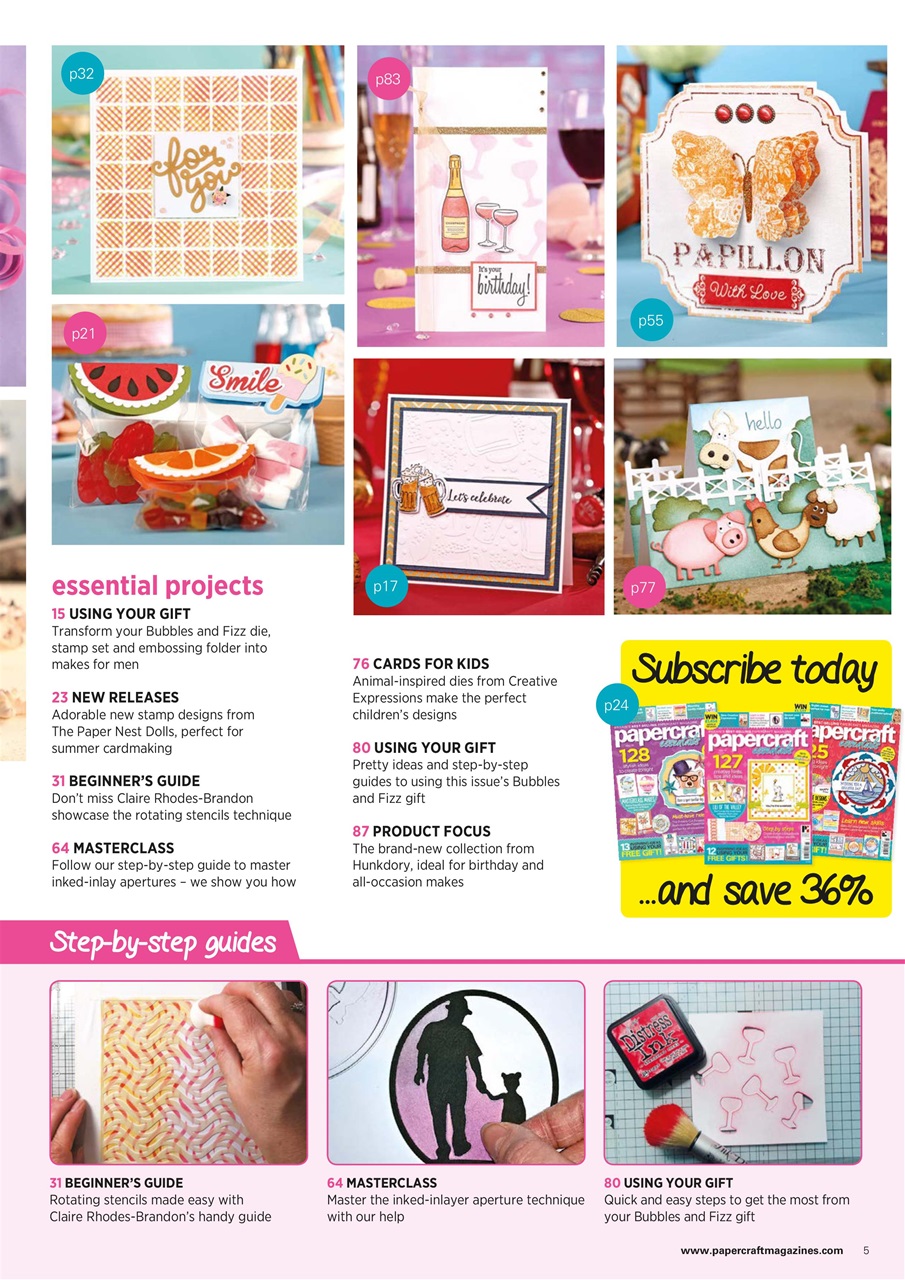 Papercraft Essentials Preview Pages