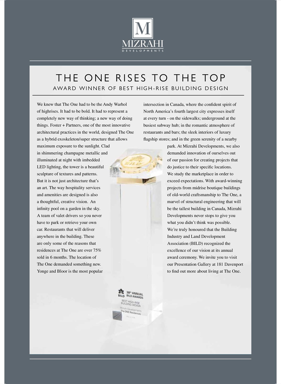 Toronto Life Preview Pages