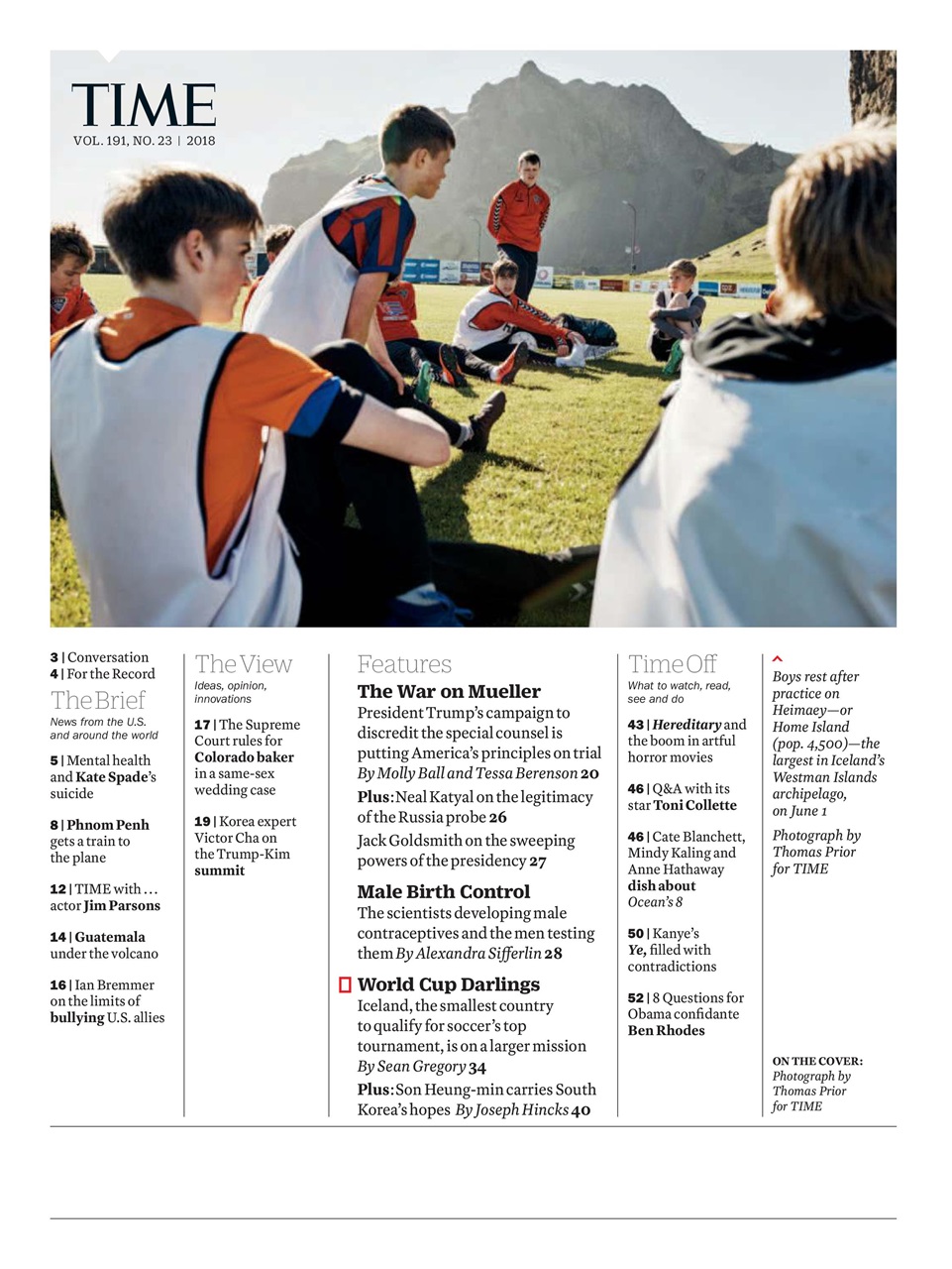 TIME Magazine Europe Preview Pages