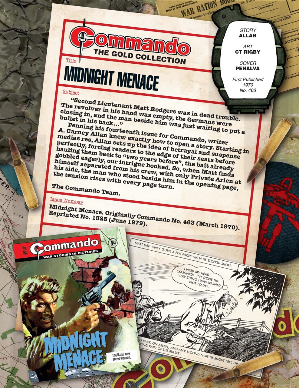 Commando Preview Pages