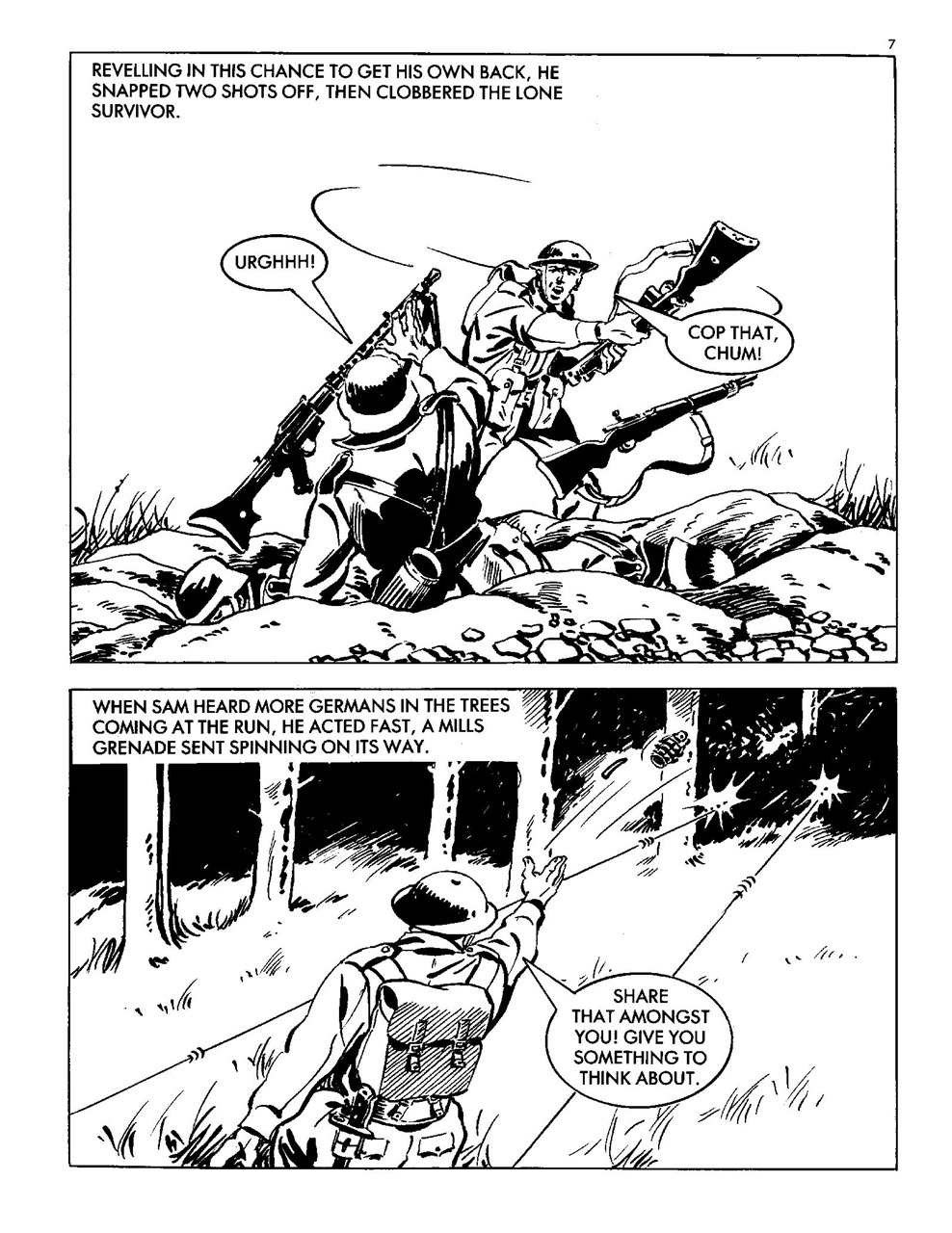 Commando Preview Pages